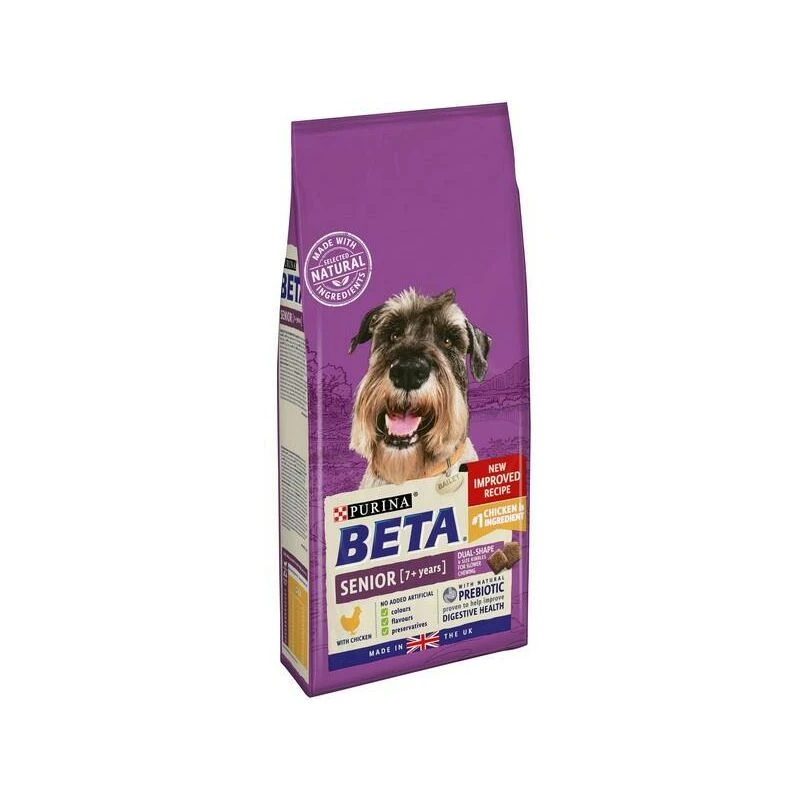 Image of Beta Senior Dry Dog Food with Chicken 2kg - 13308 - Beta 13308
