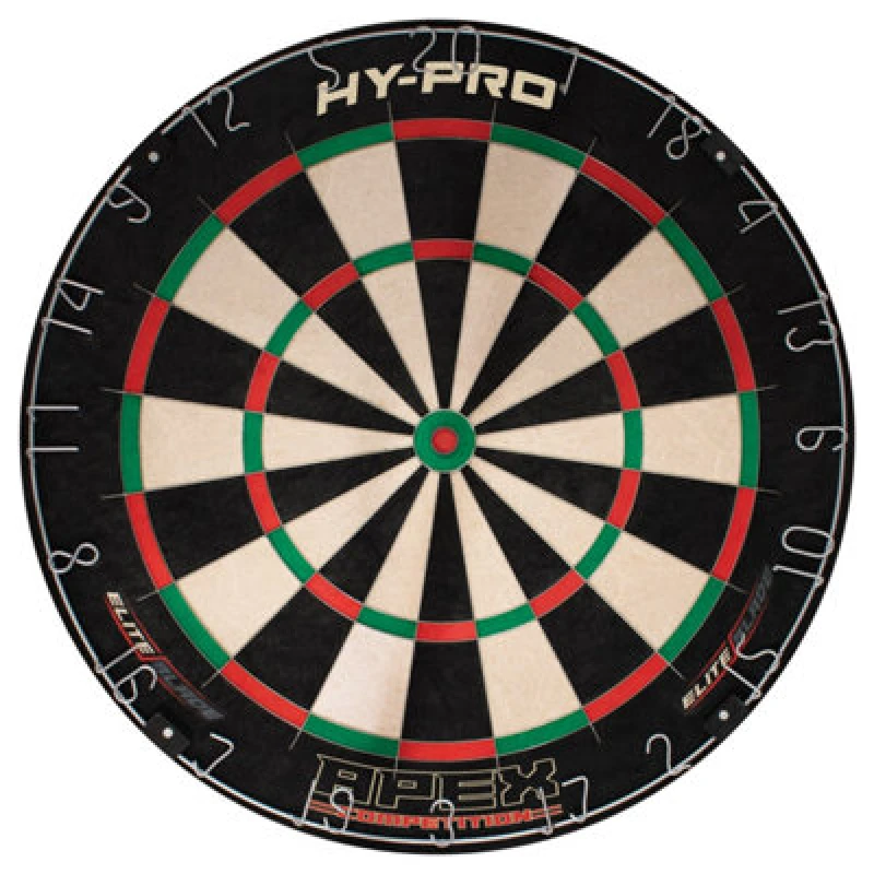 Image of Hy-Pro Apex Dartboard - Staple Free, Blade Wire, Grade A Sisal, Indoor And Outdoor