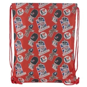 Image of Mr Bean Long Live the Bean Drawstring Bag