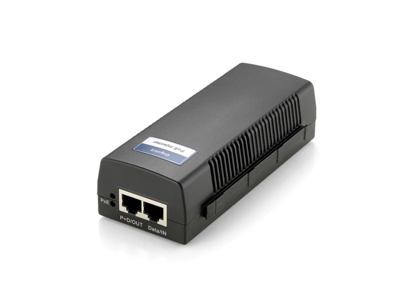 Image of LevelOne Gigabit PoE Injector. 802.3at/af PoE. 30W