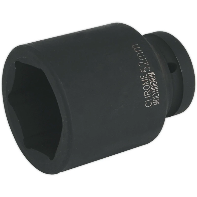 Image of Loops 52mm Forged Deep Impact Socket - 1" Sq Drive - Chromoly Wrench Socket Multi