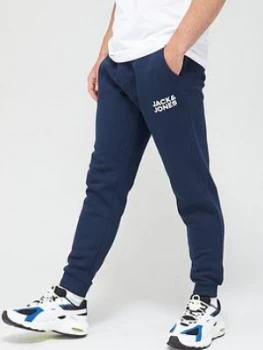 Image of Jack & Jones Gordon Skinny Fit Joggers - Navy Blazer Size M Men