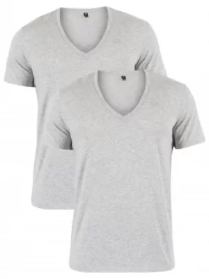 Image of 2 Pack V-Neck Logo T-Shirts