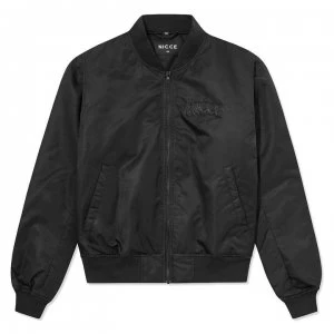 Image of Nicce Maze Bomber Jacket Womens - Black