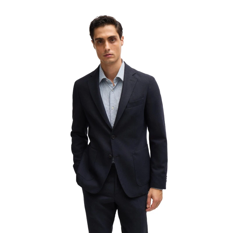 Image of Boss Mens P Hanry Formal Jacket Blue male 36 (46)