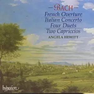 Image of Italian Concerto - French Ouverture - Capriccios by Johann Sebastian Bach CD Album