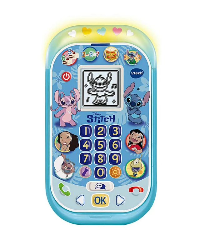 Image of Disney Stitch|VTech VTech Stitch Learning Phone - Disney Stitch Male RN47701