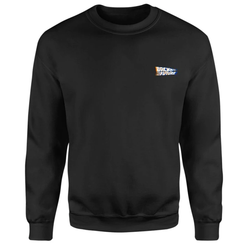 Image of Back To The Future Sweatshirt - Black - L