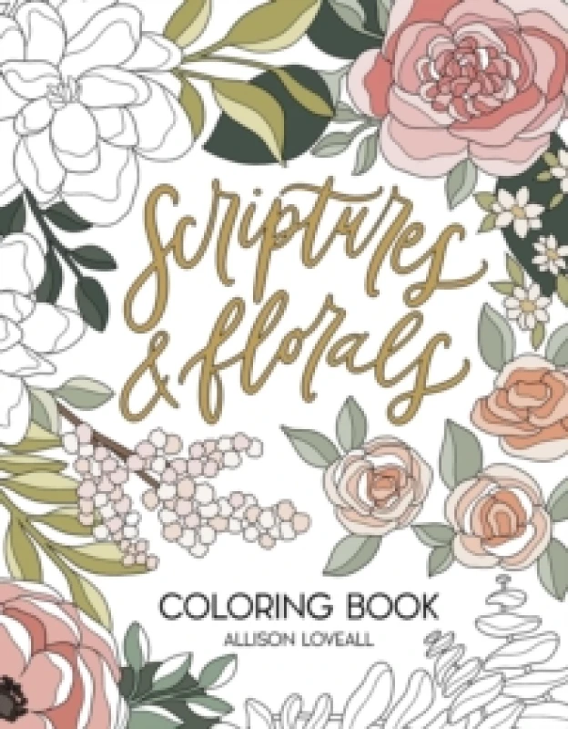 Image of Scriptures and Florals Coloring Book Paperback / softback