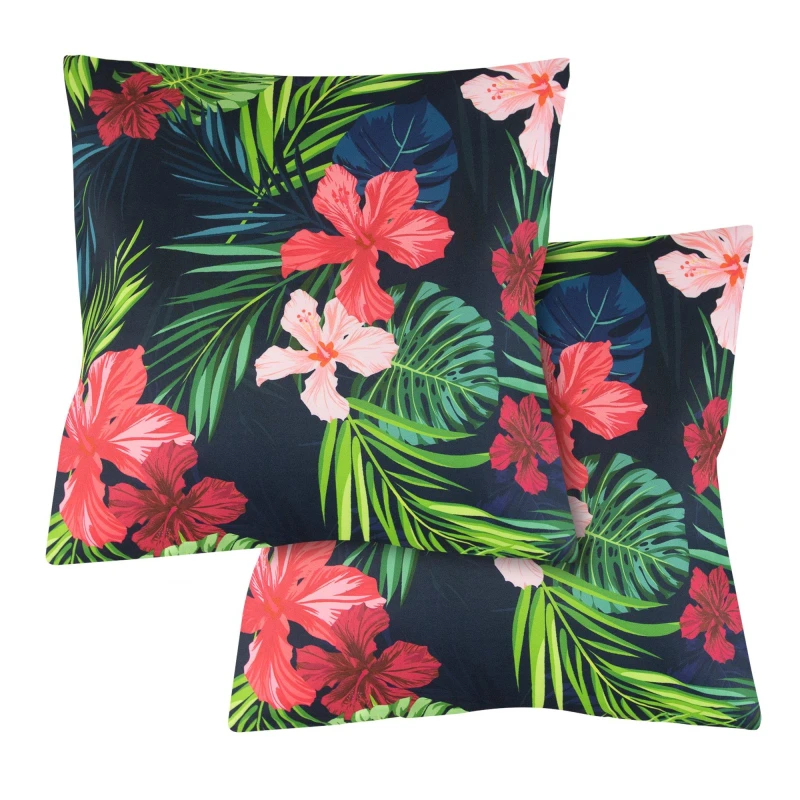 Image of Streetwize Outdoor Scatter Cushions - Tropical Multi unisex Pack of 6