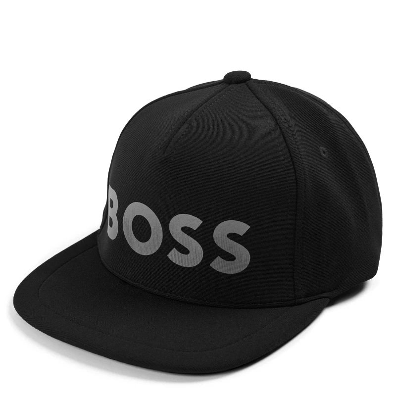 Image of Boss Mens Deep Cuts Mirror Baseball Cap Black male Mens