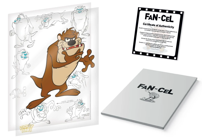 Image of Looney Tunes Taz Limited Edition Fan-Cel