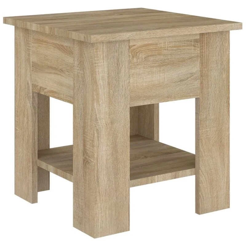 Image of VIDAXL Coffee Table Sonoma Oak 40x40x42cm Engineered Wood vidaXL 8720286836163