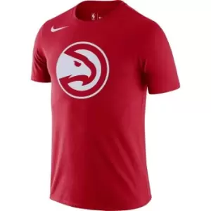 Image of Nike Dri-FIT Mens NBA Short-Sleeve Logo T-Shirt - Red