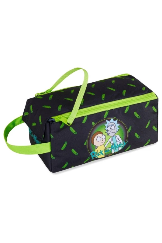 Image of Rick & Morty Toiletry Travel Bag Black male