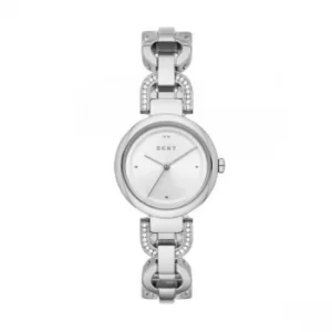 Image of DKNY Eastside Ladies Crystal Set Bracelet Watch