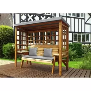 Image of Wentworth 3 Seat Arbour - Burgundy - Burgundy