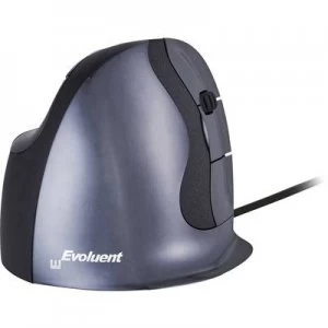 Image of BakkerElkhuizen Evoluent D Small USB mouse Ergonomic Anthracite