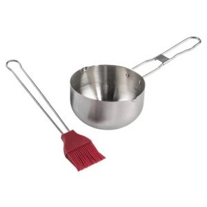 Image of Xavax Sauce Pot with Silicone Brush