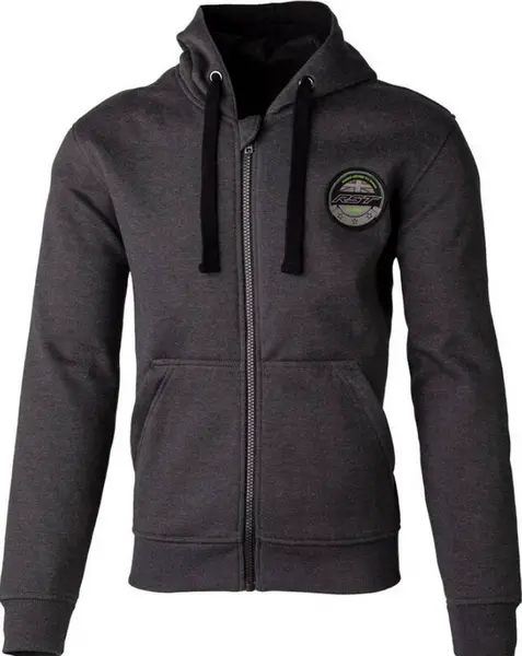 Image of RST Zip Through Factory CE Textile Hoodie Men Gray 44