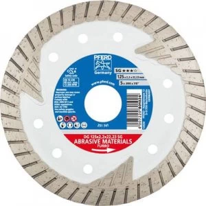 Image of Diamond cutting disc DG 125 x 2.2 x22.23 SG PFERD 68000022 Diameter 125mm