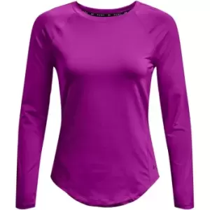 Image of Under Armour Rush Long Sleeve Top Womens - Purple