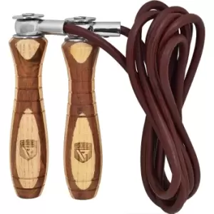 Image of RDX L1 Wooden Handle 9ft Skipping Rope