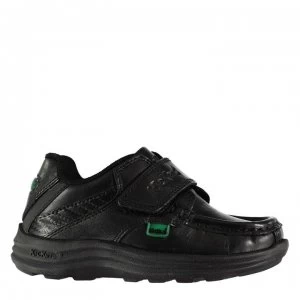 Image of Kickers Reasan Strap Infant Boys Shoes - Black