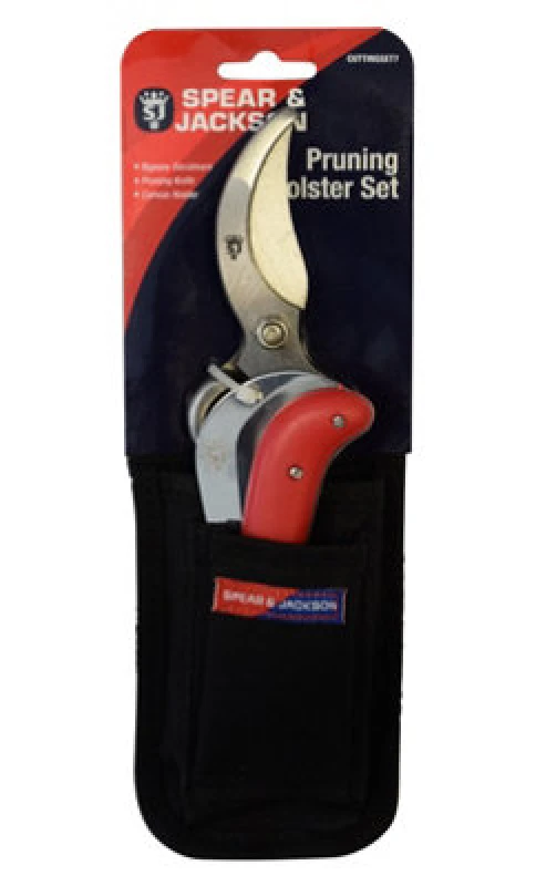 Image of Spear and Jackson Secateurs and Pruning Knife Garden Tool Kit CUTTINGSET7