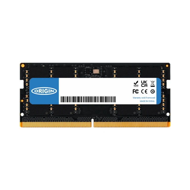 Image of Origin Storage Origin Storage 16GB DDR5 5600MHz SODIMM 1Rx16 Non-ECC 1.1V CT2K8G48C40S5-OS