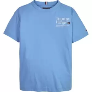 Image of Tommy Hilfiger Timeless T-Shirt Junior Boys - Blue