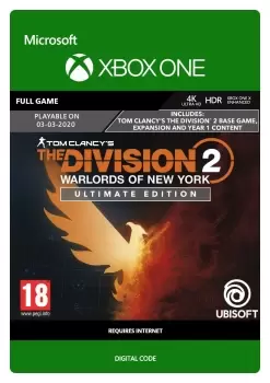 Image of Tom Clancy`s The Division 2 Warlords Of New York Ultimate Edition