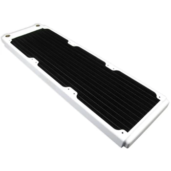 Image of XSPC TX360 Ultra Thin Copper Triple Fan White Radiator - 360mm