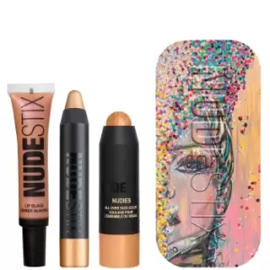 Image of NUDESTIX Mini Nude Gold Glam Kit