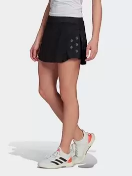 Image of adidas Paris Tennis Match Skirt, Black Size XL Women