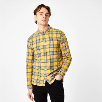 Image of Jack Wills Lutock Check Shirt - Yellow
