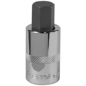 Image of Sealey SBH024 Hex Socket Bit 14mm 1/2"Sq Drive