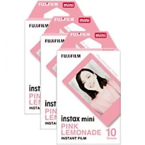 Image of Fujifilm Instant Photo Film Pink Lemonade Pink Suitable for instax Mini Pack of 30