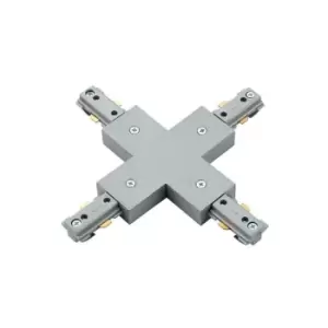 Image of Netlighting Track X Connector Silver