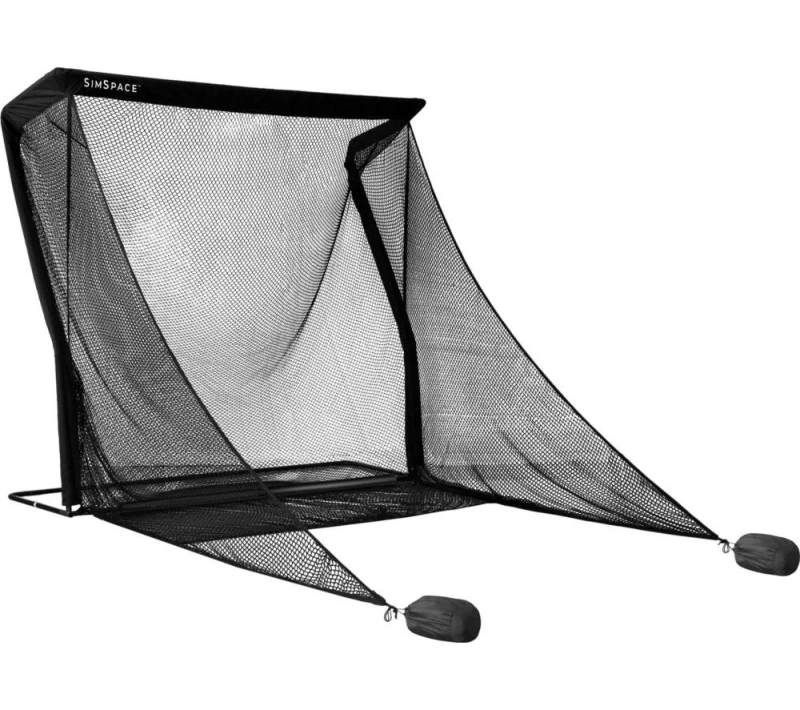 Image of SIMSPACE Deluxe Home Golf Driving Net Black 5060294418764