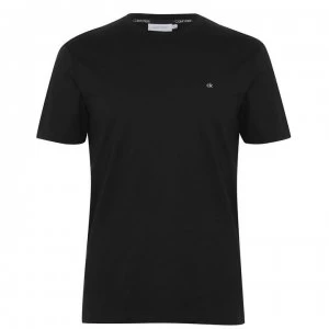 Image of Calvin Klein Liquid Tonal T Shirt - Black