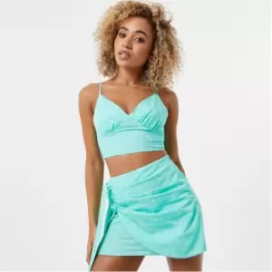 Image of Jack Wills Gathered Triangle Top - Multi