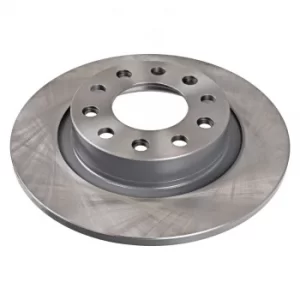 Image of Brake Disc 43864 by Febi Bilstein Rear Axle