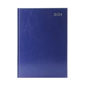 Image of Desk Diary DPP A5 Blue 2024 KFA51BU24 KFA51BU24