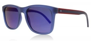 Image of Tommy Hilfiger TH1493/S Sunglasses Blue PJP 53mm