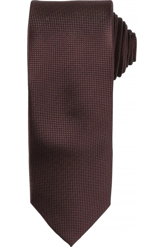 Image of Premier Premier Men Micro Waffle Formal Work Tie Pack of 2 in Brown Brown One Size Male 5059269154141