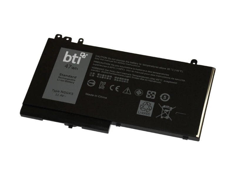 Image of BTI BTI 53VJ6 compatible 47Wh 3-cell battery for Latitude E5270 E5470 E5570 53VJ6-BTI
