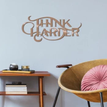 Image of Th?nk Harter - Copper Copper Decorative Metal Wall Accessory