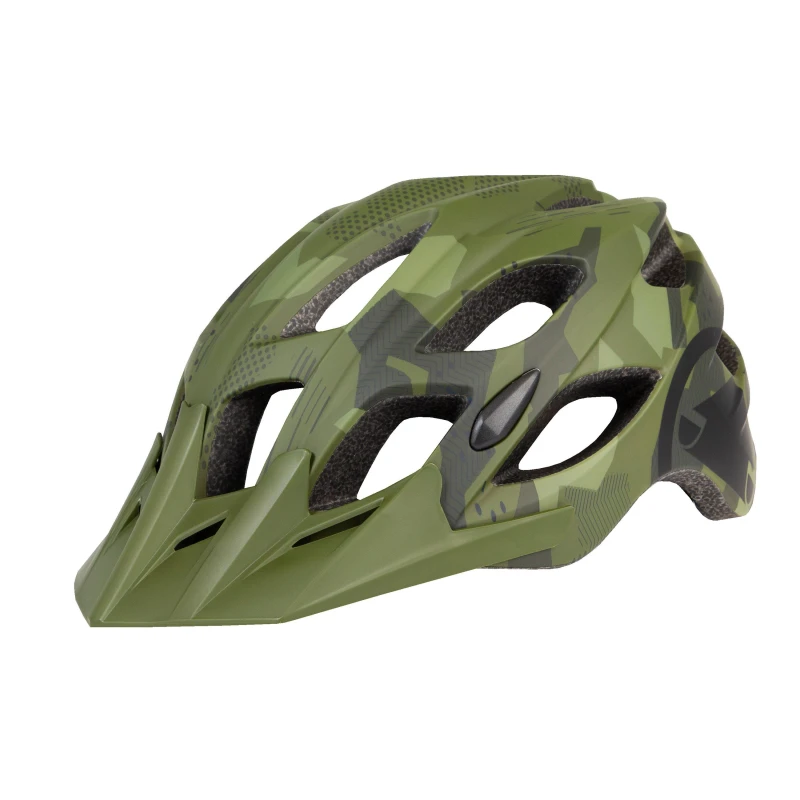 Image of Endura Hummvee MTB Helmet Olive Green unisex S/M