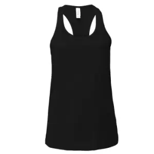 Image of Bella + Canvas Womens/Ladies Racerback Tank Top (M) (Black)